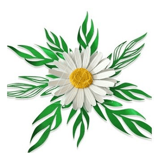 Arquivo de Corte Flor Margarida 