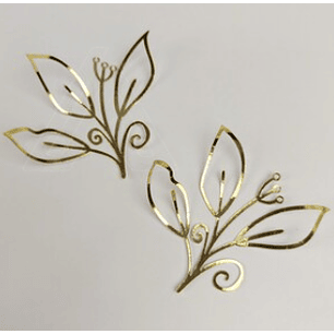 Arquivo de Corte Folhas para Topo Decoração 