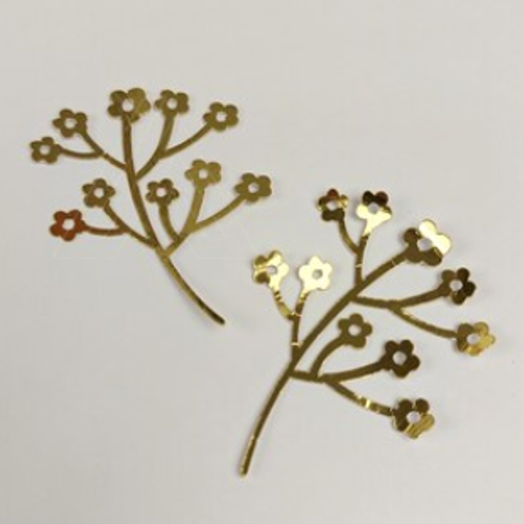 Arquivo de Corte Galho Pequenas Flores 1