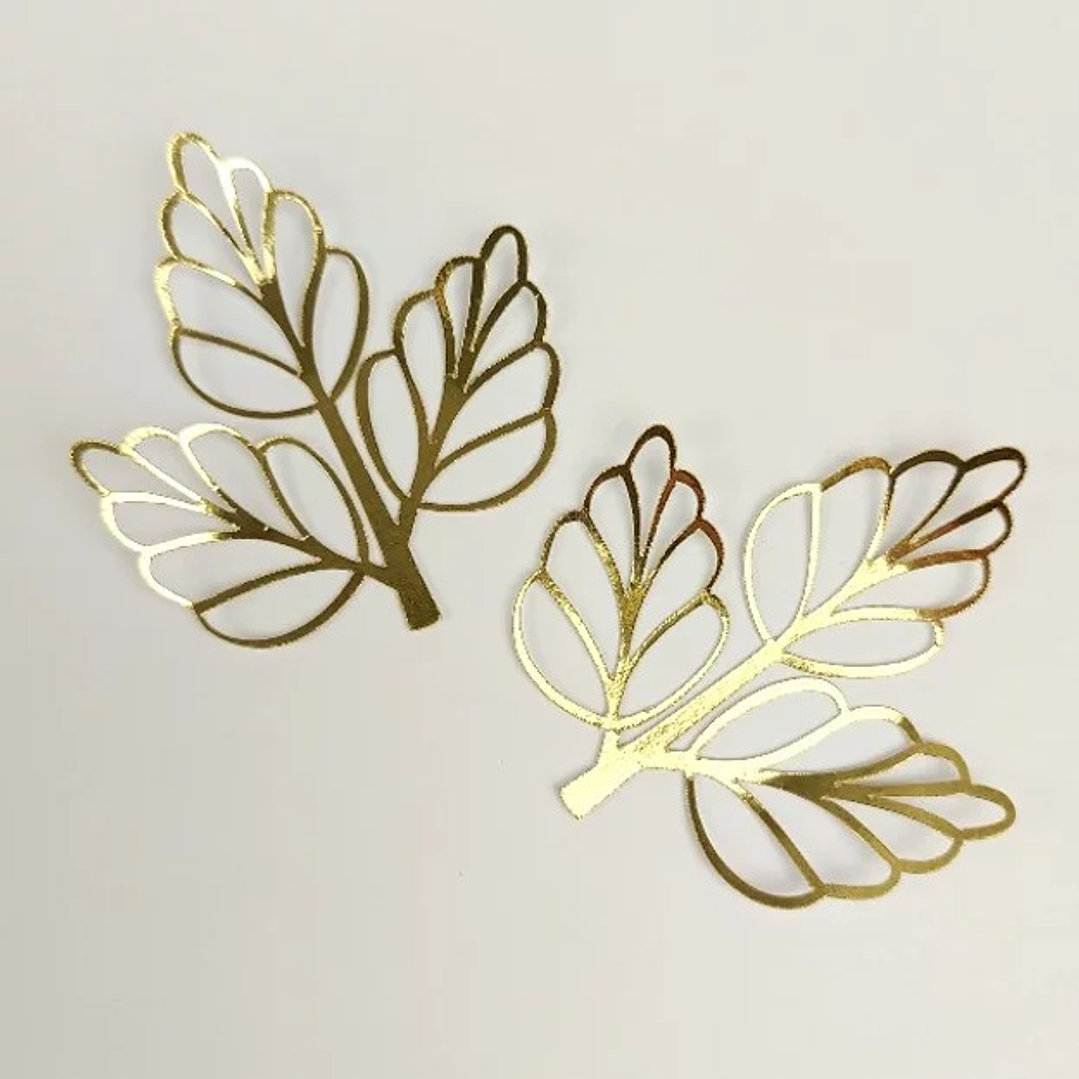 Arquivo de Corte Folhagem para Bolo 2 1