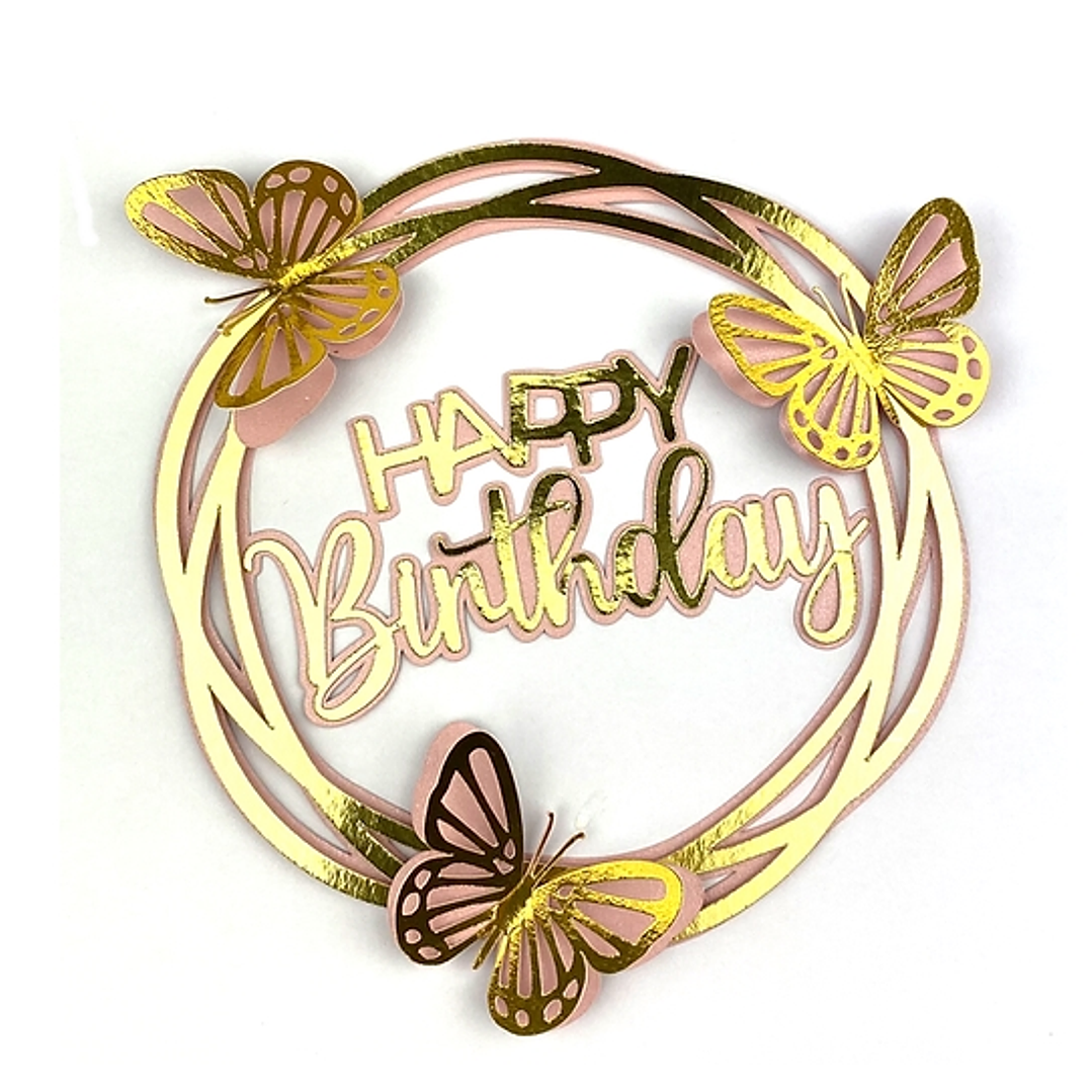 Arquivo de Corte Topo Happy Birthday 1