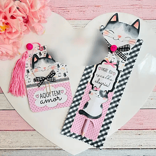 Arquivo de Corte Porta Lapis Gatinho 