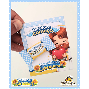 Arquivo de Corte Kit Boas Vindas Catequese