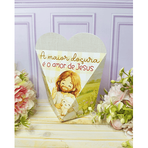 Arquivo Páscoa Cordeiro Caixa Coração