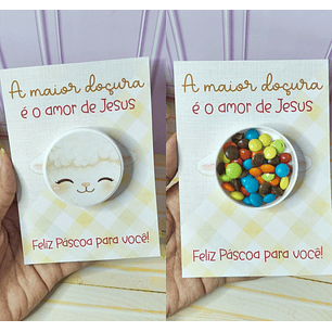 Arquivo Páscoa Cordeiro Card Latinha 5x1