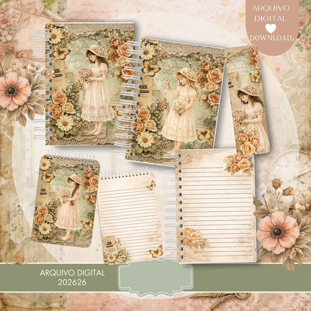 Arquivo Cadernos Menina Camponesa  1