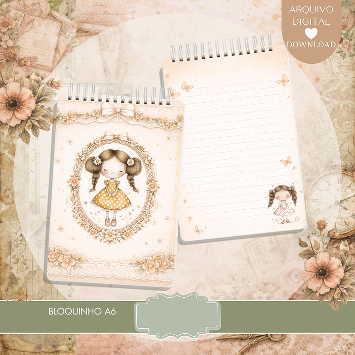 Arquivo Caderno Menina Poá  3