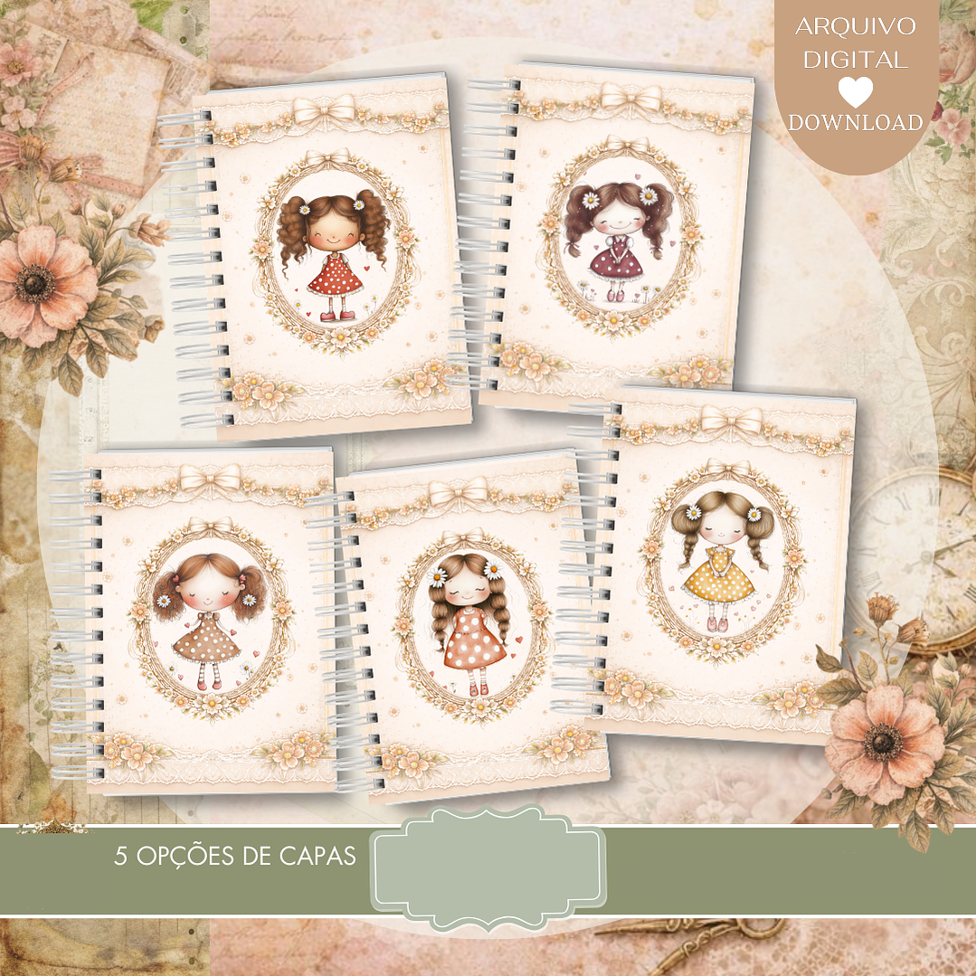 Arquivo Caderno Menina Poá  4