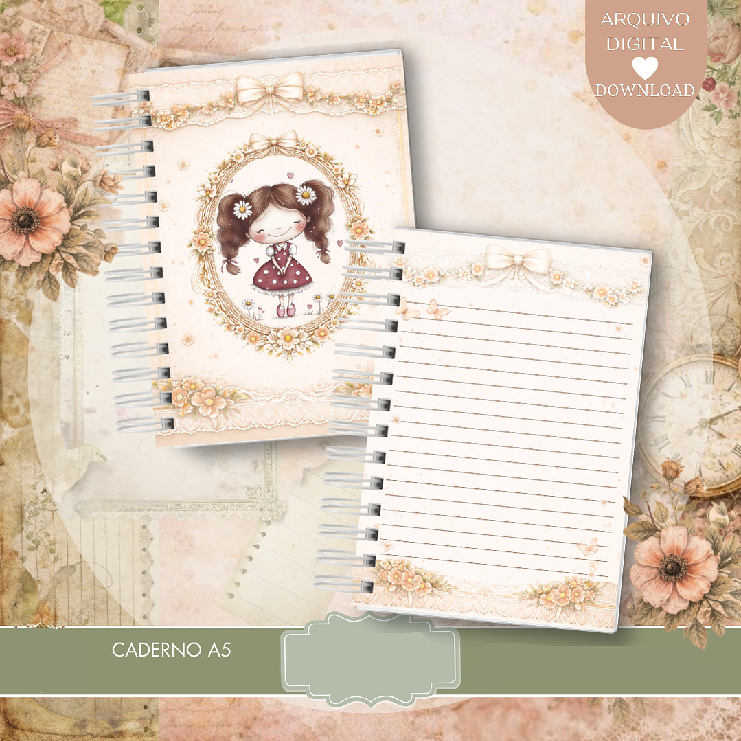 Arquivo Caderno Menina Poá  5