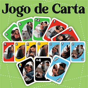Arquivo de Corte Jogo de Cartas com Foto 