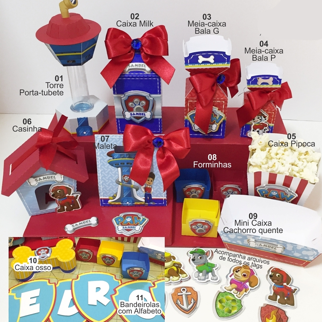 Arquivo de Corte Patrulha Canina Moldes  1