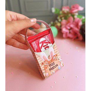 Arquivo Páscoa Cestinha Kit Kat 