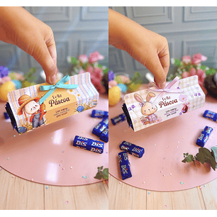 Arquivo Páscoa Cinta para Caixa de Bis 