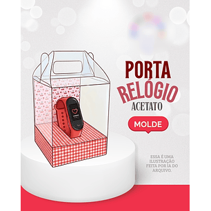 Arquivo Caixa Relógio com Base 