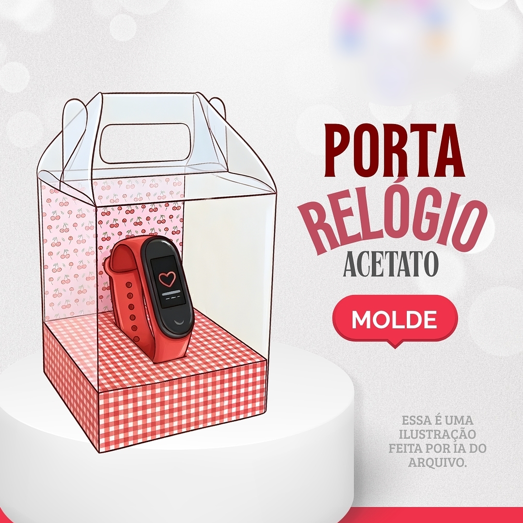 Arquivo Caixa Relógio com Base  1