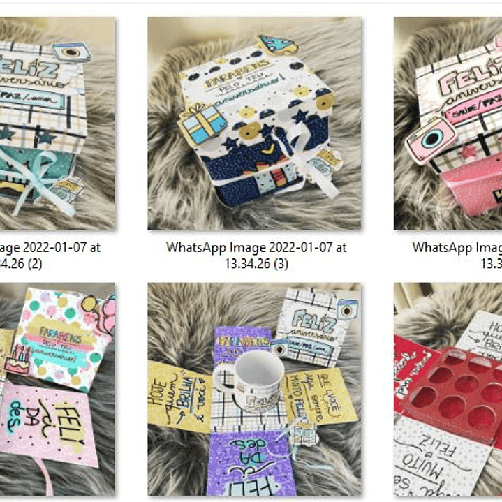 Arquivo de Corte Caixa Explosão Aniversario  1