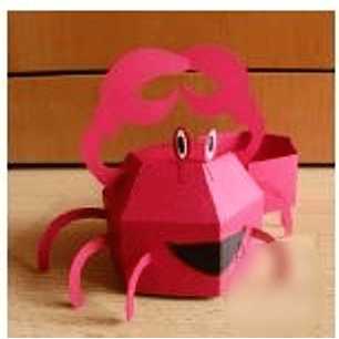 Arquivo de Corte Caixa Carangueijo 