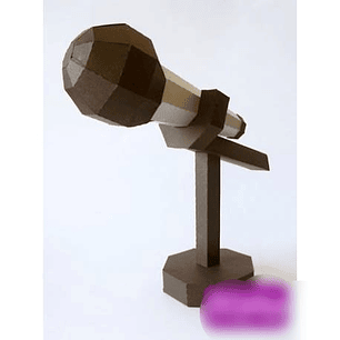 Arquivo de Corte Microfone de Mesa 