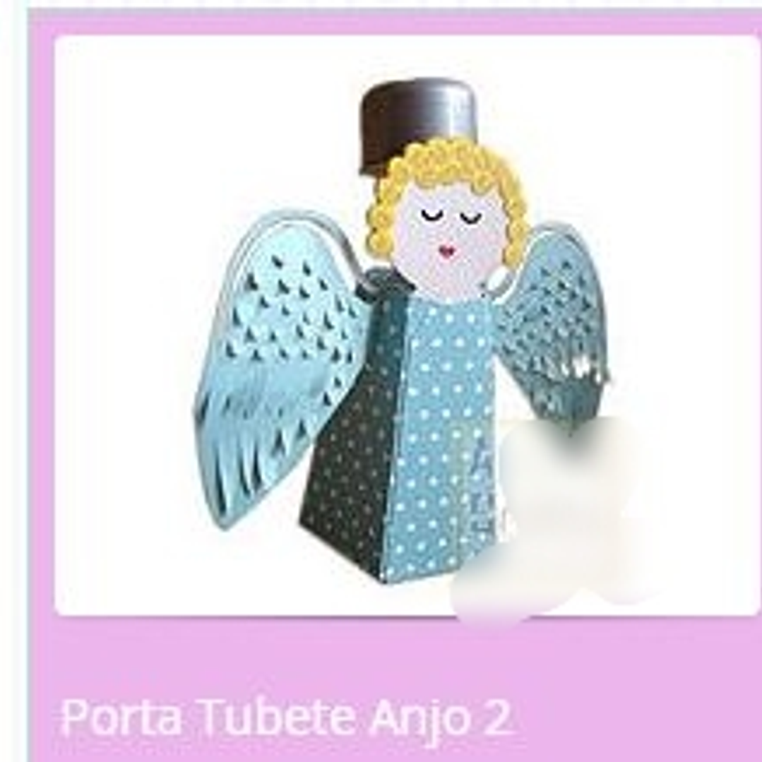 Arquivo de Corte Porta Tubete Anjo 2 1