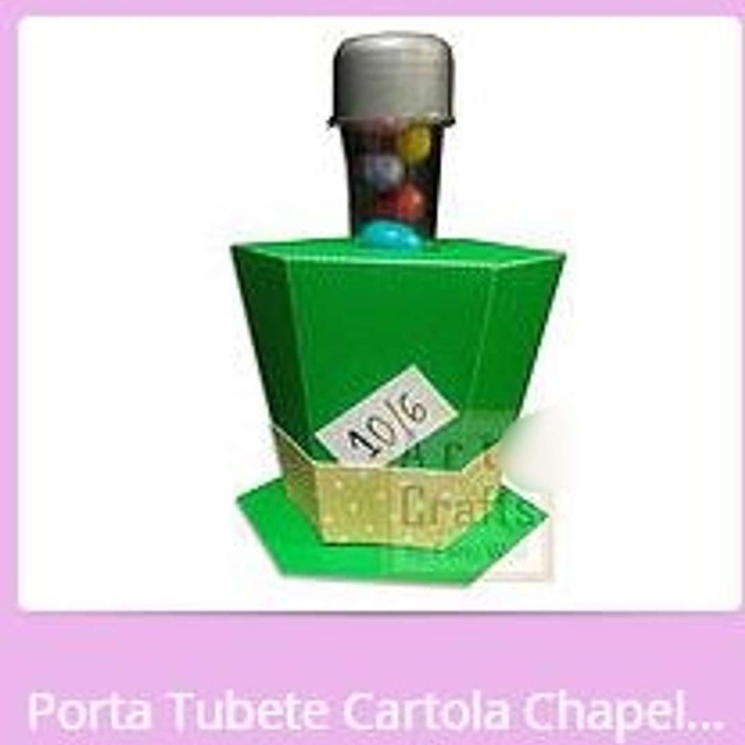 Arquivo de Corte Tubete Cartola Chapeleiro   1