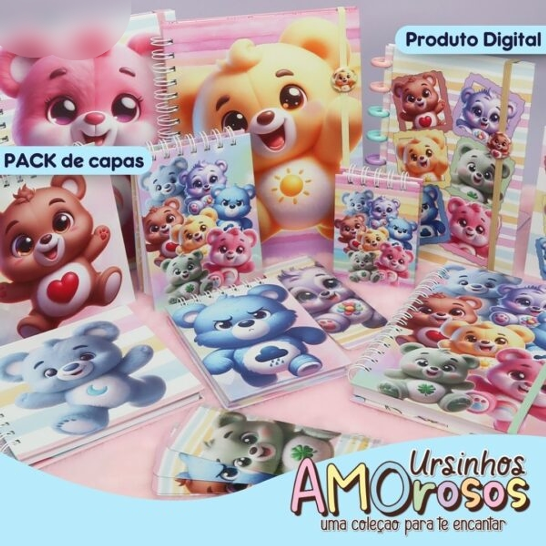 Arquivo Pack de Capas Ursinhos Amorosos  1