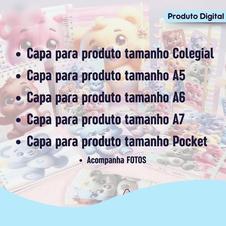 Arquivo Pack de Capas Ursinhos Amorosos  2