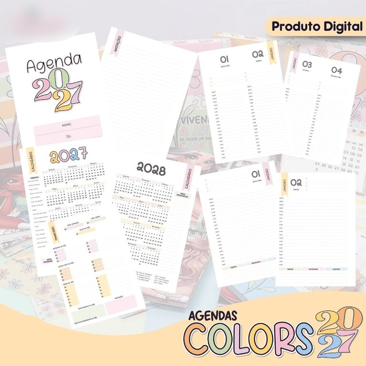 Arquivo Agenda Colors A5 2027  6