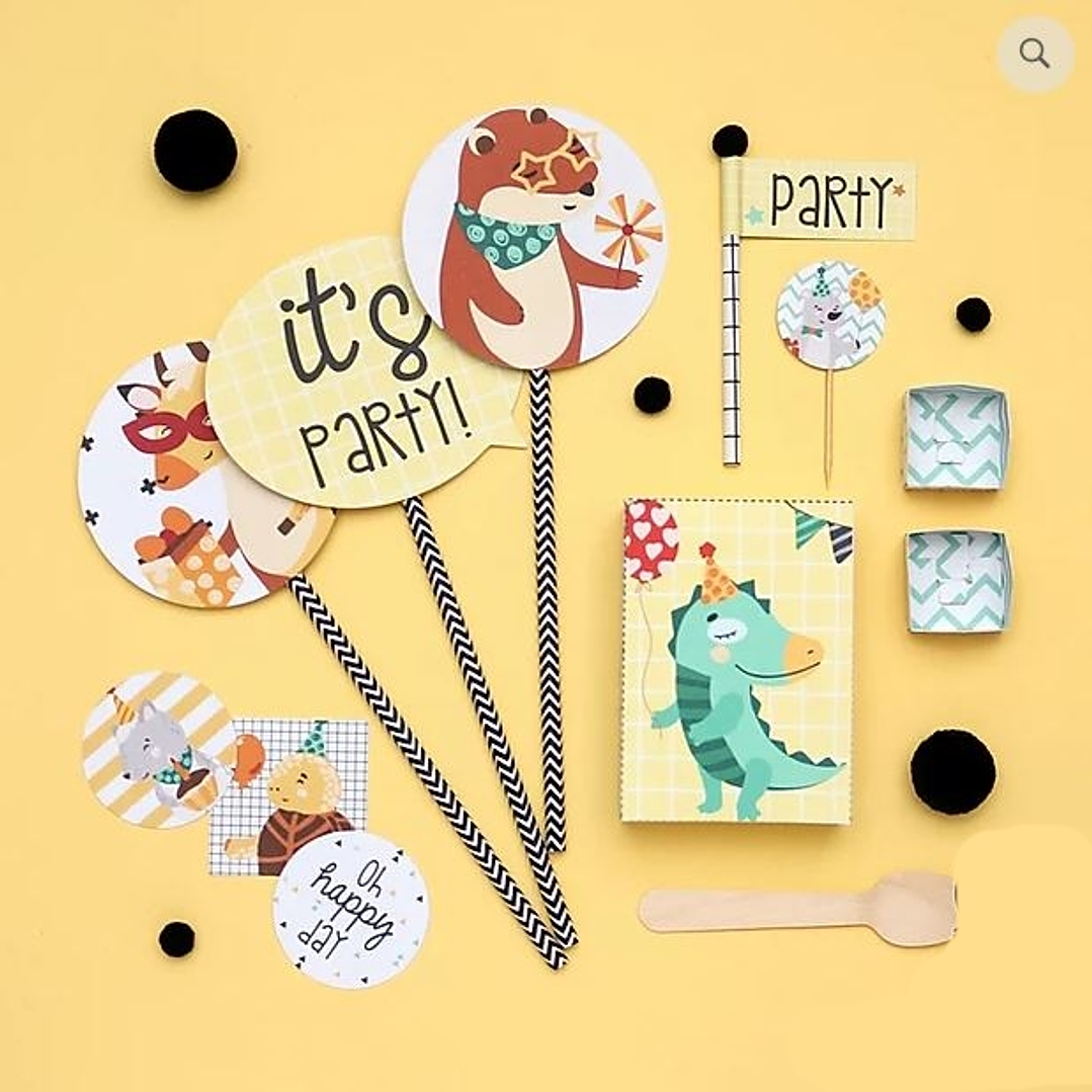 Arquivo de Corte Animal Party Topo  1