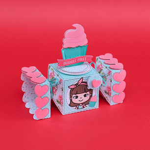 Arquivo de Corte Caixa Bala 