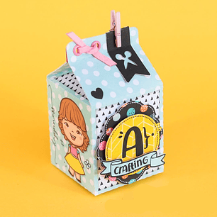 Arquivo de Corte Caixa Mini Milk