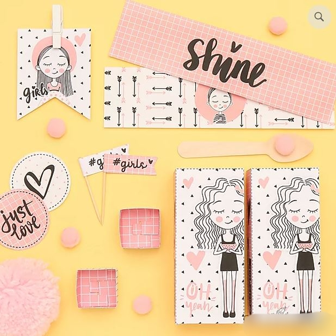 Arquivo de Corte Cute Girls 1