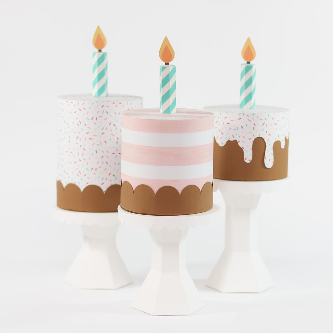 Arquivo de Corte Molde Mine Cake 1