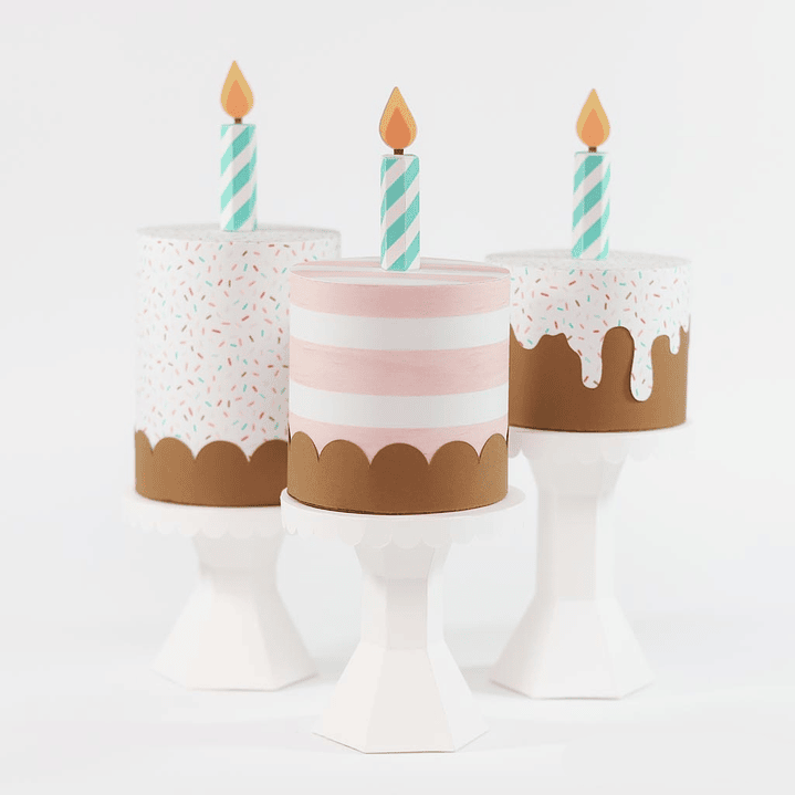 Arquivo de Corte Molde Mine Cake 1