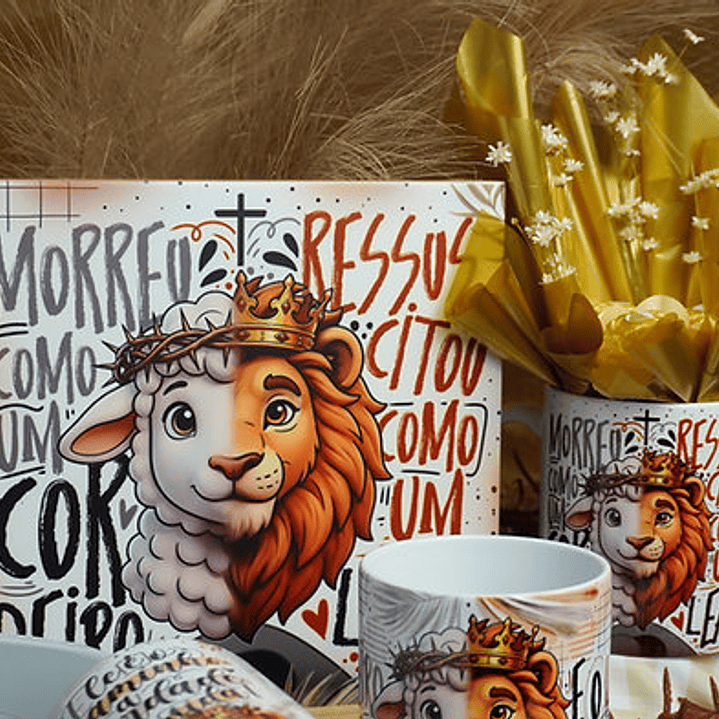 Arquivo Combo Sublimação Páscoa Cristã 2026 13