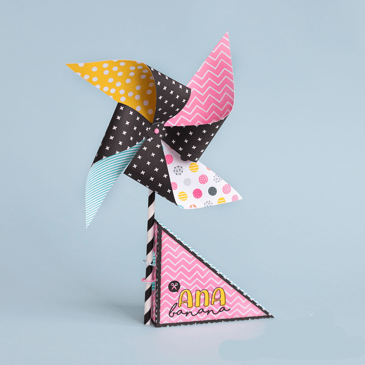 Arquivo de Corte Porta Guardanapo Catavento  1