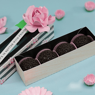 Arquivo de Corte Caixinha Quatro Docinhos 