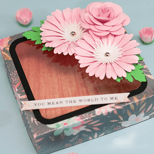 Arquivo de Corte Caixa Retangular Baixa 