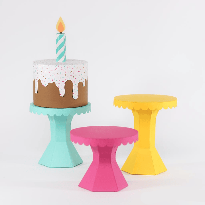 Arquivo de Corte Suporte Mini Cake-Mine Bolo  1