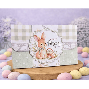 Arquivo Páscoa Caixa para Kit Kat com Tag 