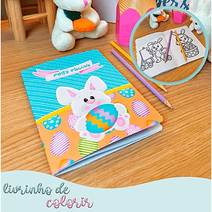 Arquivo Páscoa Livro de Colorir 