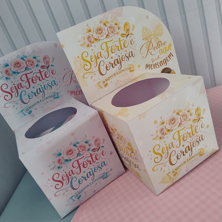 Arquivo Dia da Mulher Box Mensagem Forte e Corajosa  5