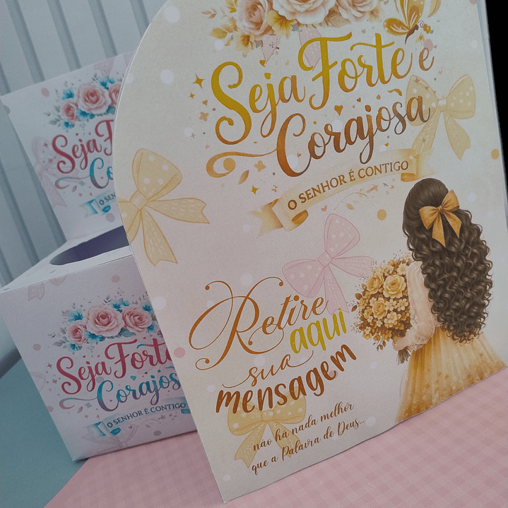 Arquivo Dia da Mulher Box Mensagem Forte e Corajosa  6