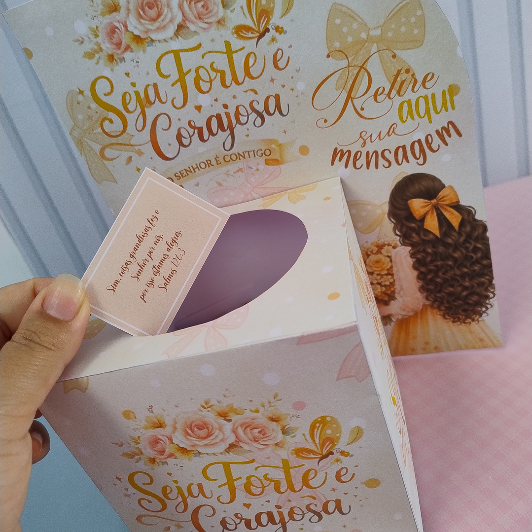 Arquivo Dia da Mulher Box Mensagem Forte e Corajosa  9