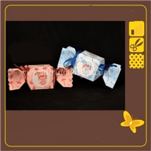 Arquivo de Corte Caixa Bala Quadrada 