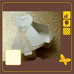 Arquivo de Corte Caixa Noiva