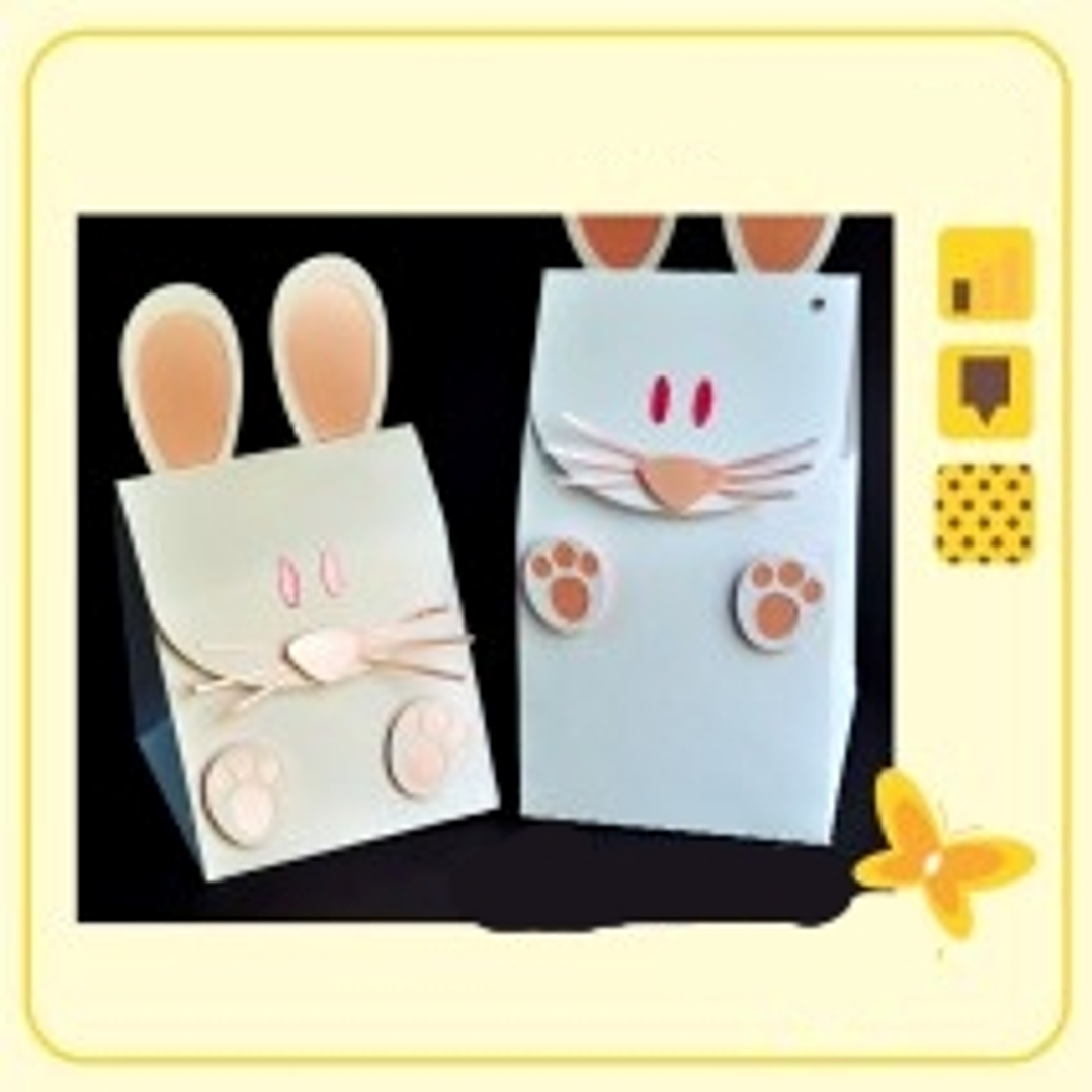 Arquivo de Corte Caixa Triangulo Coelho  1