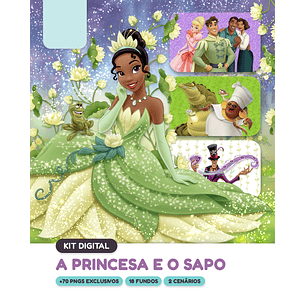 Kit Digital A Princesa e o Sapo