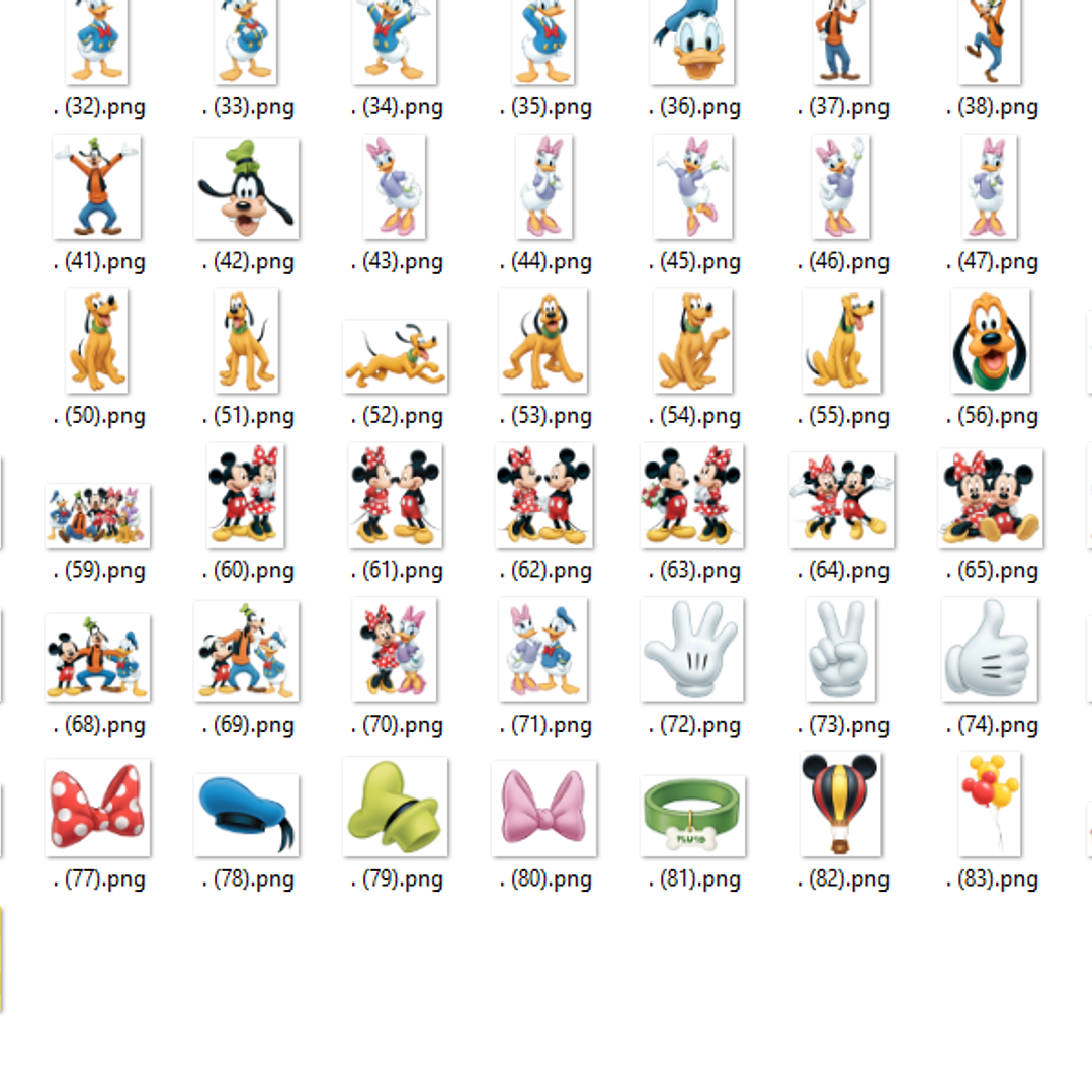 Kit Digital Turma do Mickey  2