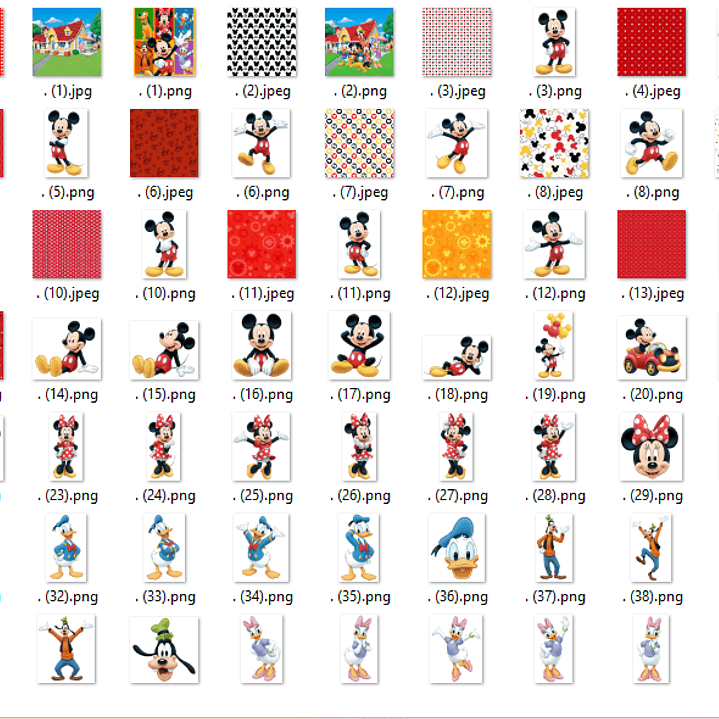 Kit Digital Turma do Mickey  3