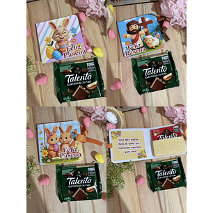Arquivo Páscoa Cartão Chocolate Talento 